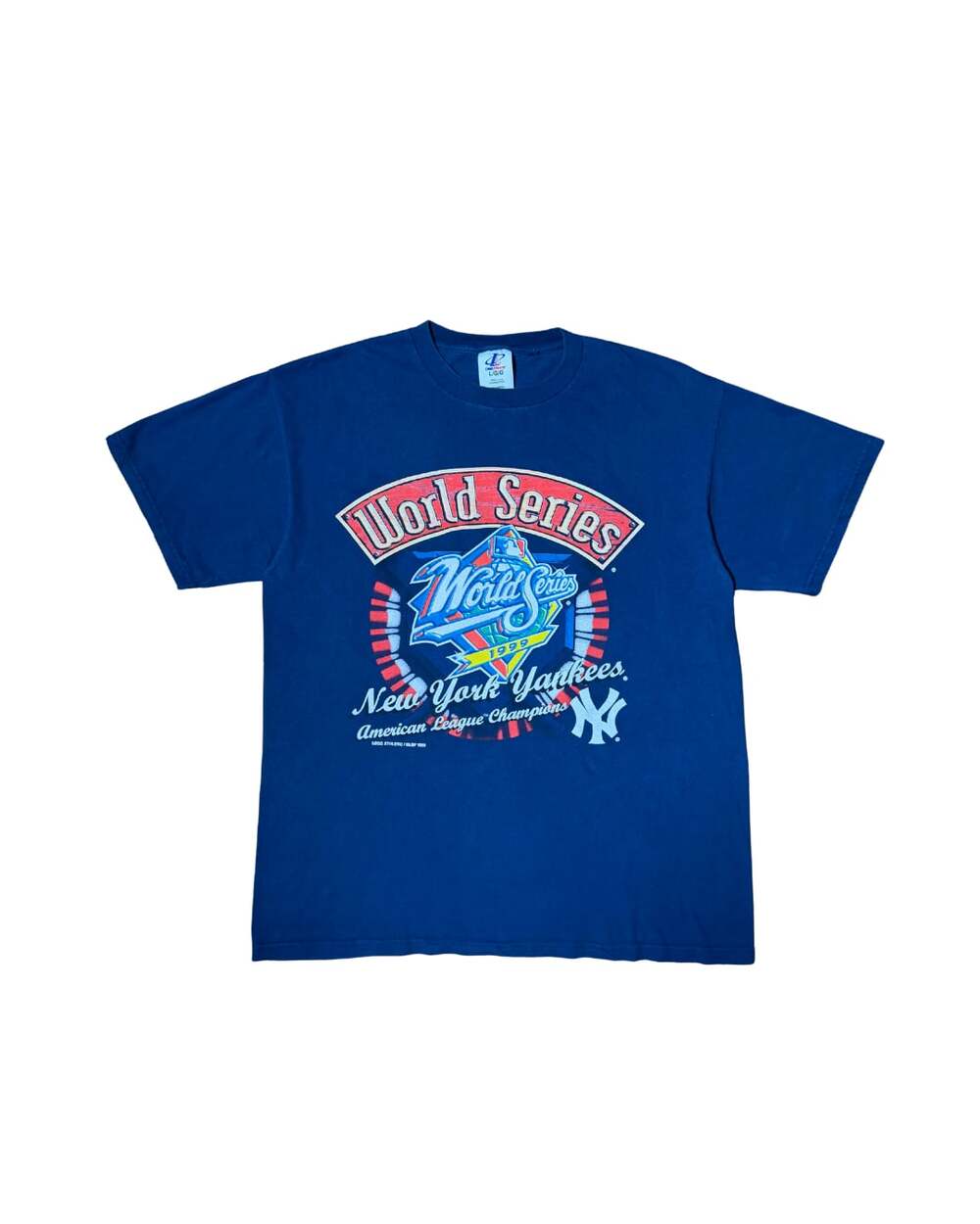 Vintage 1999 Yankees World Series American League Champions T-Shirt